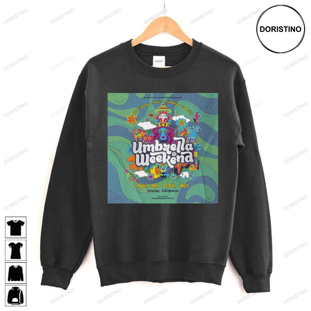 March 2023 Tour Umbrella Weekend Limited Edition T-shirts